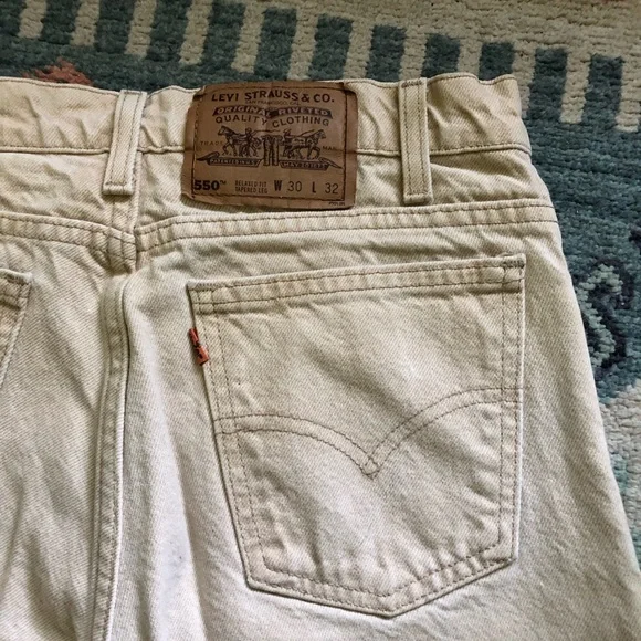 Vintage 550 Orange Tab Levi’s